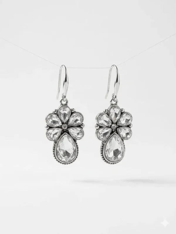 Lightweight White Earrings for Effortless Daily Elegance