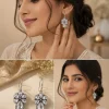 Lightweight White Earrings for Effortless Daily Elegance