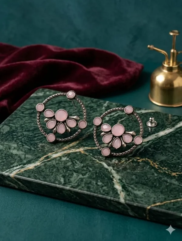 Radiant Pink Earrings for an Effortless Everyday Glow