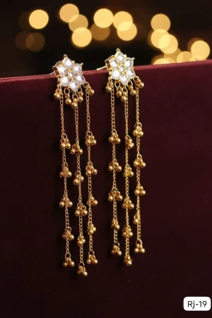 Handcrafted Kashmiri Earrings for Timeless Elegant Style