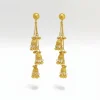 Timeless Kashmiri Earrings - Sophisticated Daily Elegance