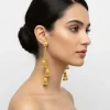Timeless Kashmiri Earrings - Sophisticated Daily Elegance