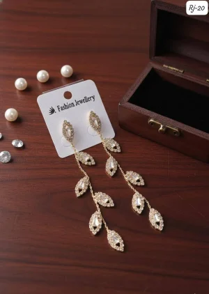 Sophisticated Gold Earrings: Elevate Your Style for 399 INR