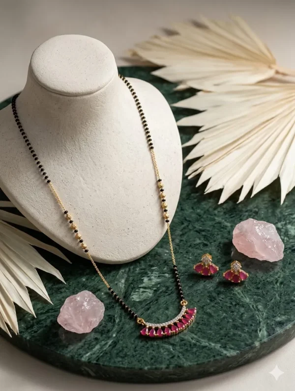 Modern Gold Mangalsutra: Elegant Symbol of Your Love