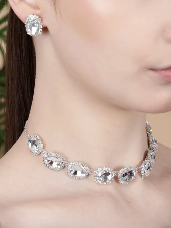 Sparkling Artificial Necklace for Effortless Style