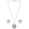 Radiant Floral Crystal Pendant for an Effortless Style Upgrade in party