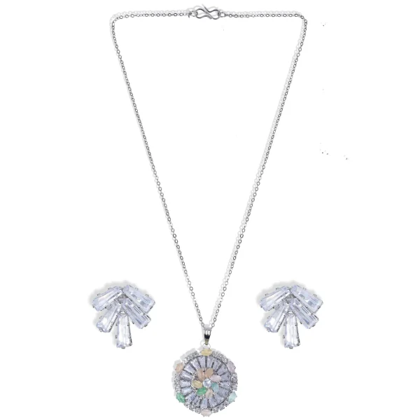 Radiant Floral Crystal Pendant for an Effortless Style Upgrade in party