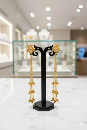 Radiant Kashmiri Earrings for Effortless Everyday Style