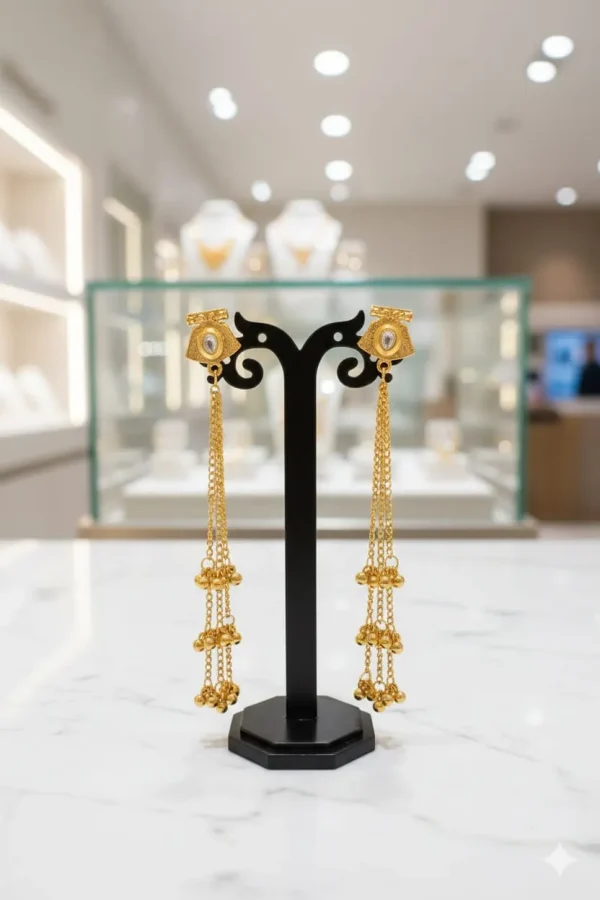 Radiant Kashmiri Earrings for Effortless Everyday Style