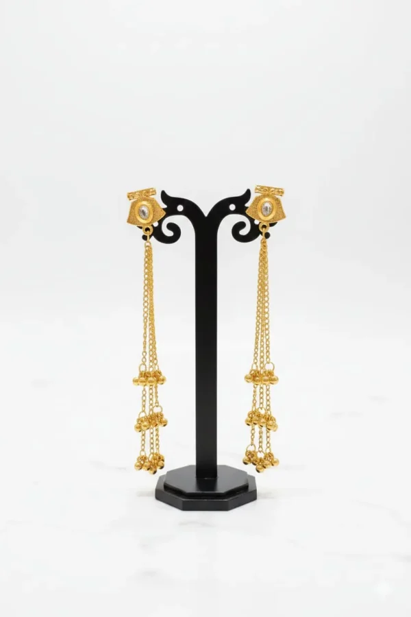 Radiant Kashmiri Earrings for Effortless Everyday Style