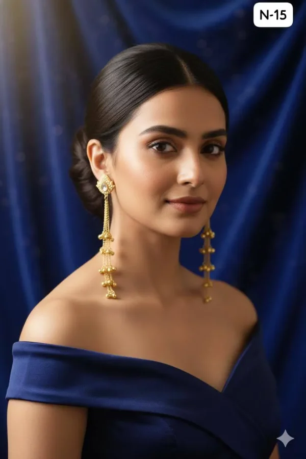 Radiant Kashmiri Earrings for Timeless Everyday Elegance