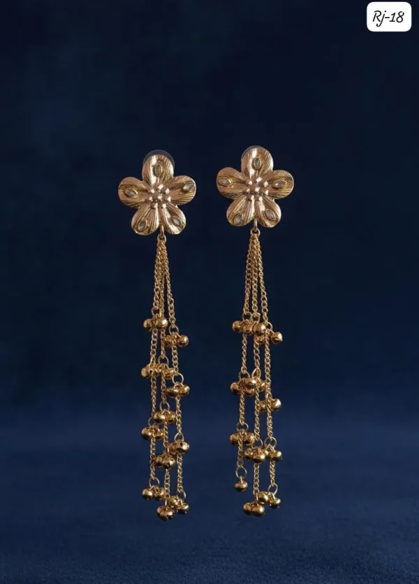 Radiant Kashmiri Earrings for Timeless Everyday Elegance