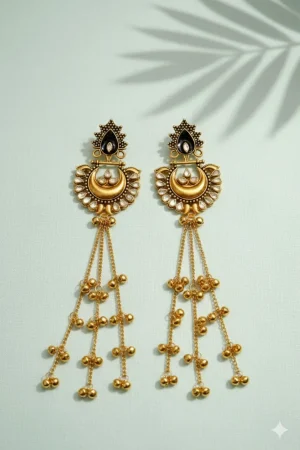 Radiant Kashmiri Earrings: Timeless Elegance for 399 Rupees