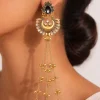 Radiant Kashmiri Earrings: Timeless Elegance for 399 Rupees