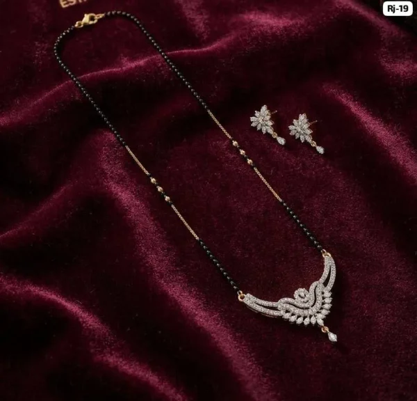 Elegant Daily Wear Mangalsutra - Timeless Gold Finish Design