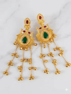 Radiant Kashmiri Earrings for Effortless Everyday Style