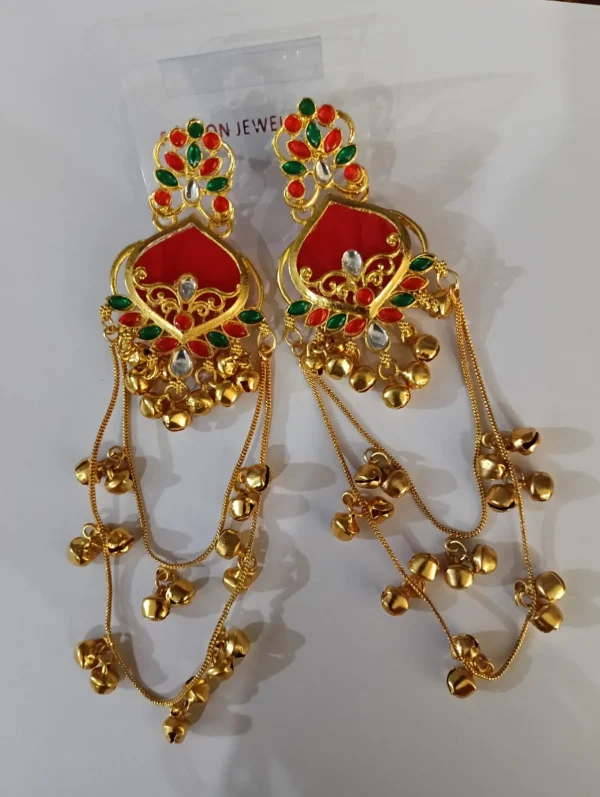 Timeless Kashmiri Earrings - Elegant Everyday Luxury