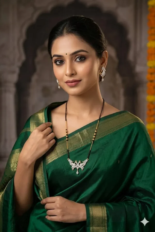 Timeless Gold Tone Mangalsutra Design for Daily Elegance