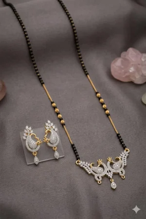 Timeless Gold Tone Mangalsutra Design for Daily Elegance