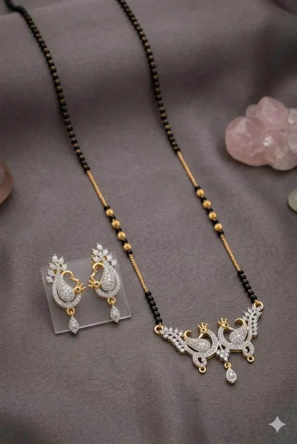 Timeless Gold Tone Mangalsutra Design for Daily Elegance