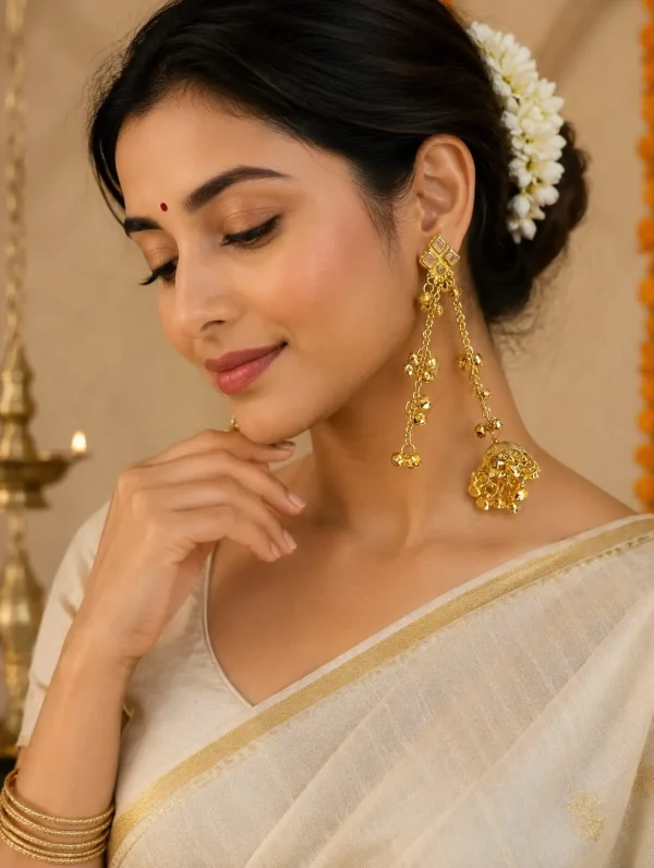 Kashmiri Earrings - Timeless Elegant Daily Accessory