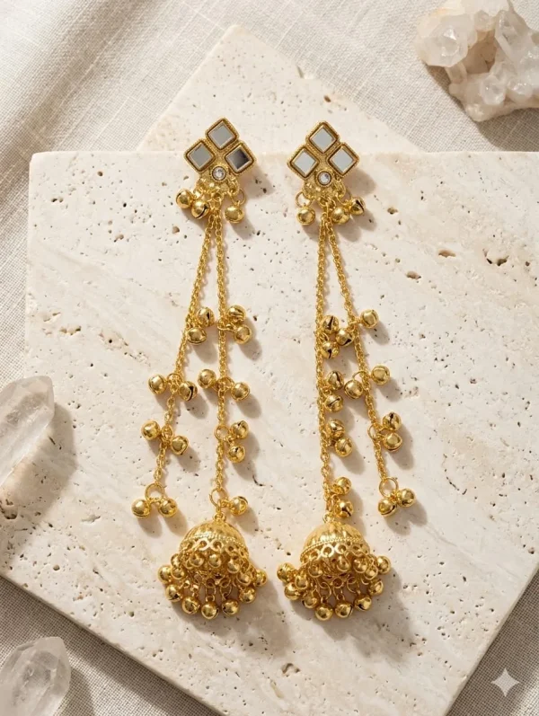 Kashmiri Earrings - Timeless Elegant Daily Accessory