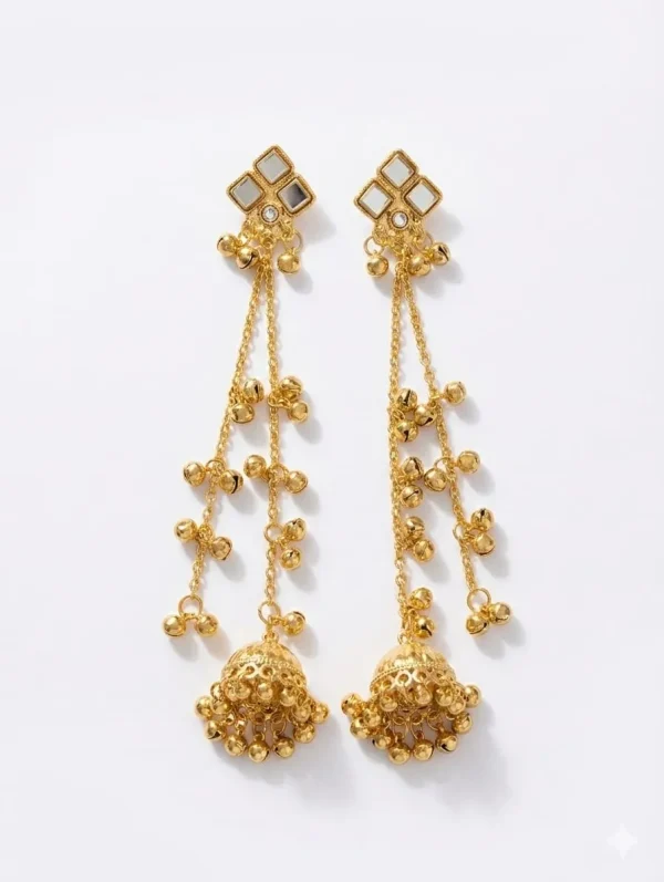Kashmiri Earrings - Timeless Elegant Daily Accessory