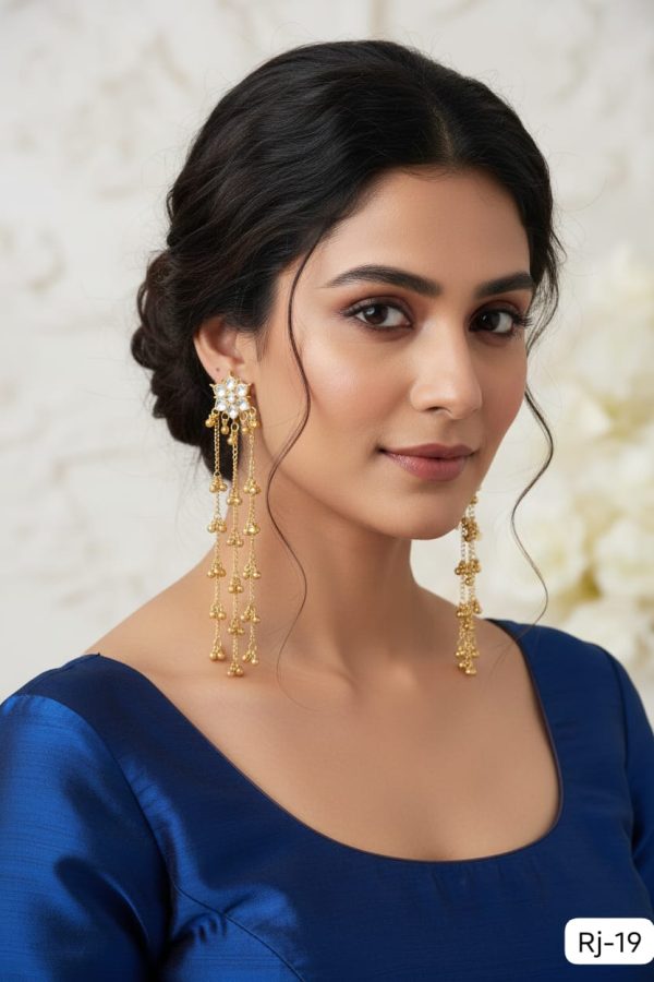 Handcrafted Kashmiri Earrings for Timeless Elegant Style