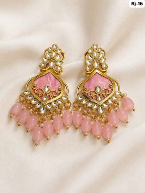 Timeless Jhumka Earrings - Elegant Traditional Sparkle