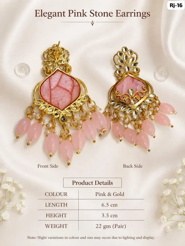 Timeless Jhumka Earrings - Elegant Traditional Sparkle