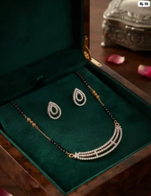 Elegant Daily Wear Mangalsutra - Timeless Gold Finish