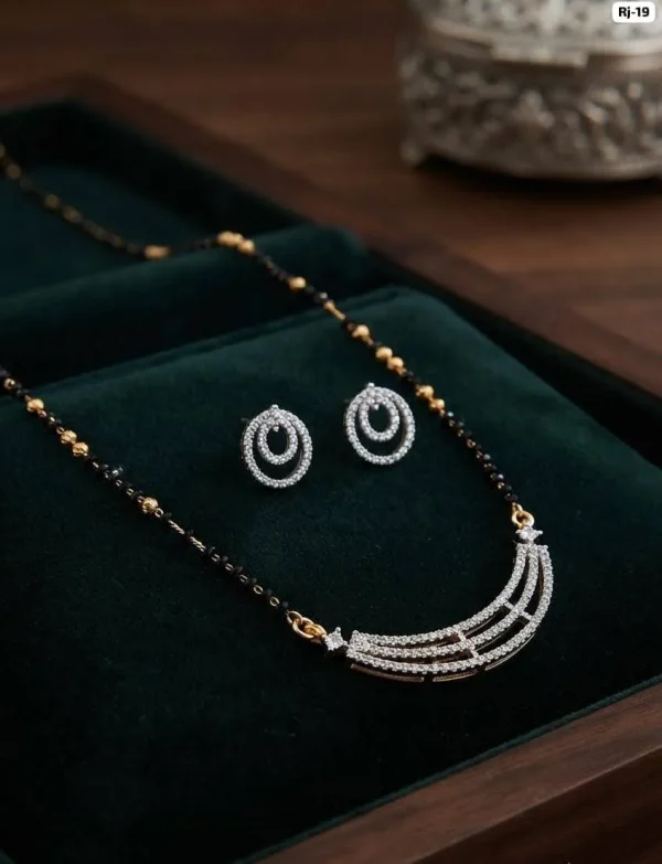 Elegant Daily Wear Mangalsutra - Timeless Gold Finish