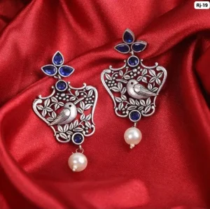 Radiant Oxidized Earrings for Effortless Everyday Elegance