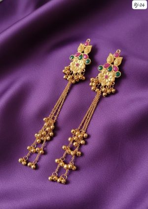 Radiant Kashmiri Earrings - Timeless Elegant Style
