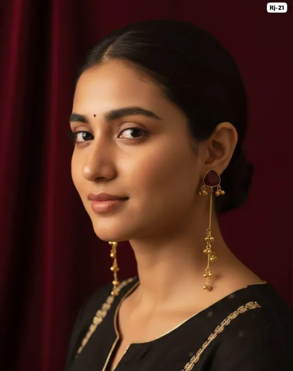 Radiant Kashmiri Earrings: Timeless Elegance for Only ₹399