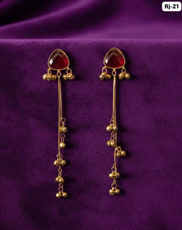 Radiant Kashmiri Earrings: Timeless Elegance for Only ₹399
