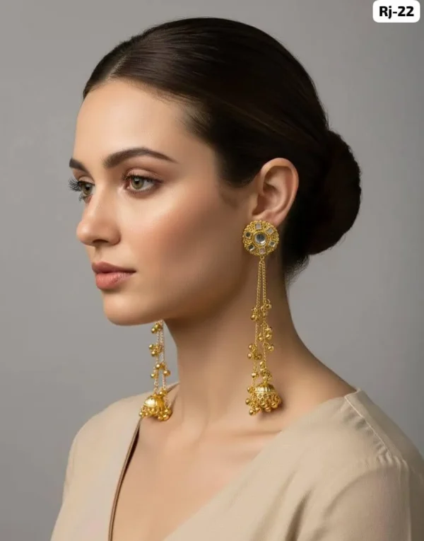 Handcrafted Kashmiri Earrings for Timeless Cultural Elegance