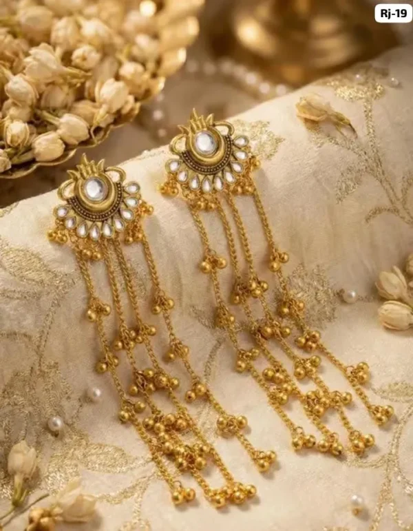 Radiant Kashmiri Earrings: Timeless Elegance for Only ₹399
